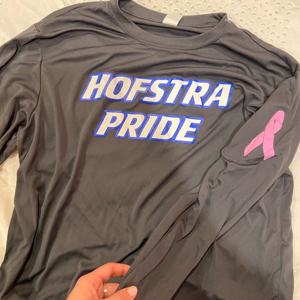 Unisex Hofstra Pride Long Sleeve sport tek shirt